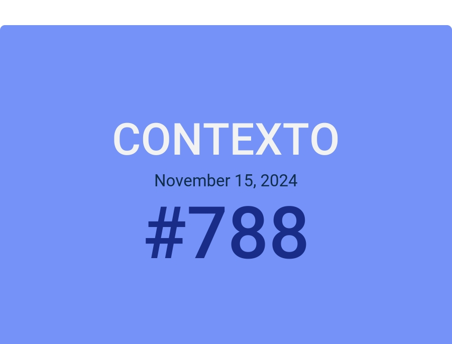 Contexto November 15, 2024