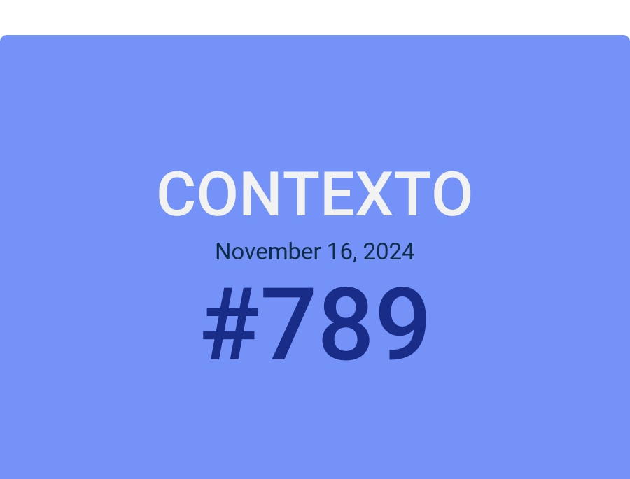 Contexto November 16, 2024