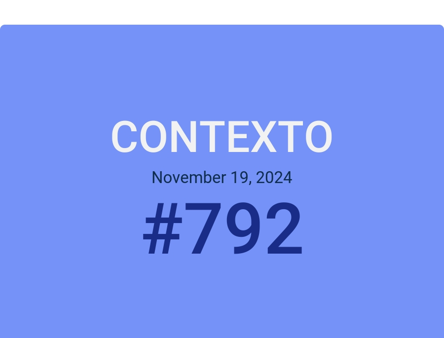 Contexto November 19, 2024