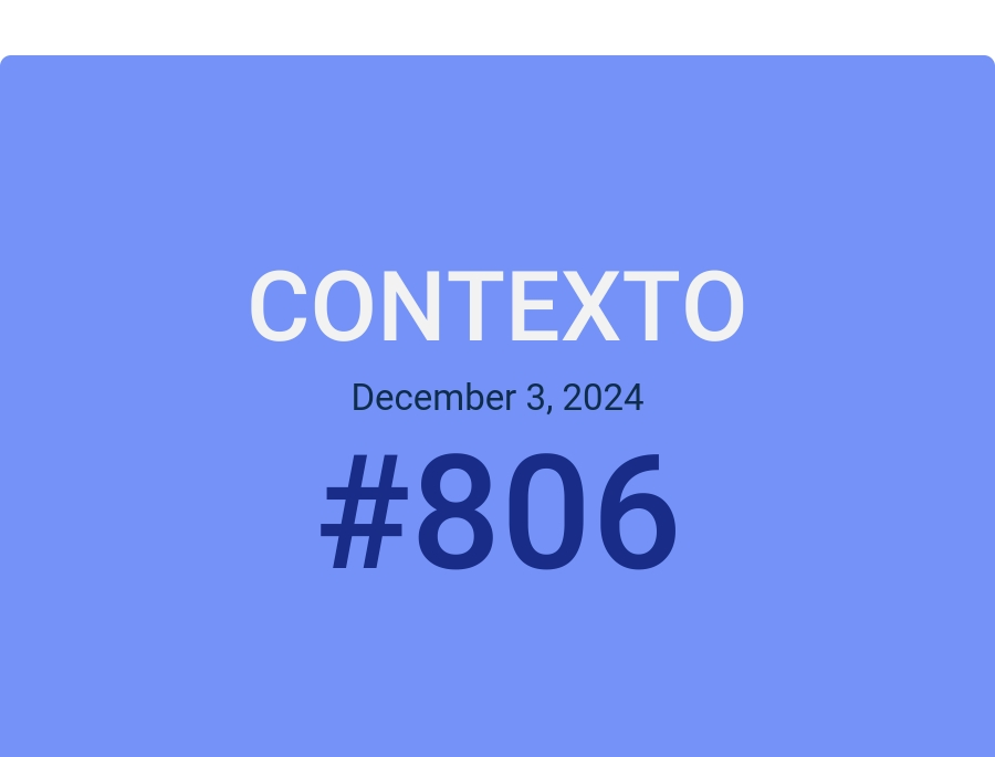 Contexto December 3, 2024