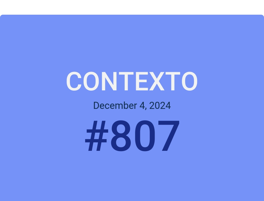 Contexto December 4, 2024